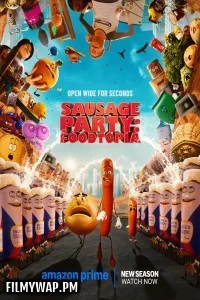 Sausage Party Foodtopia (2025) Season 2 Hindi Dubbed Web Series